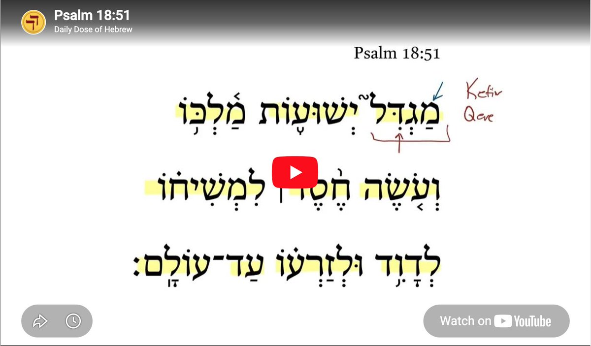 Daily Dose of Hebrew tweet media