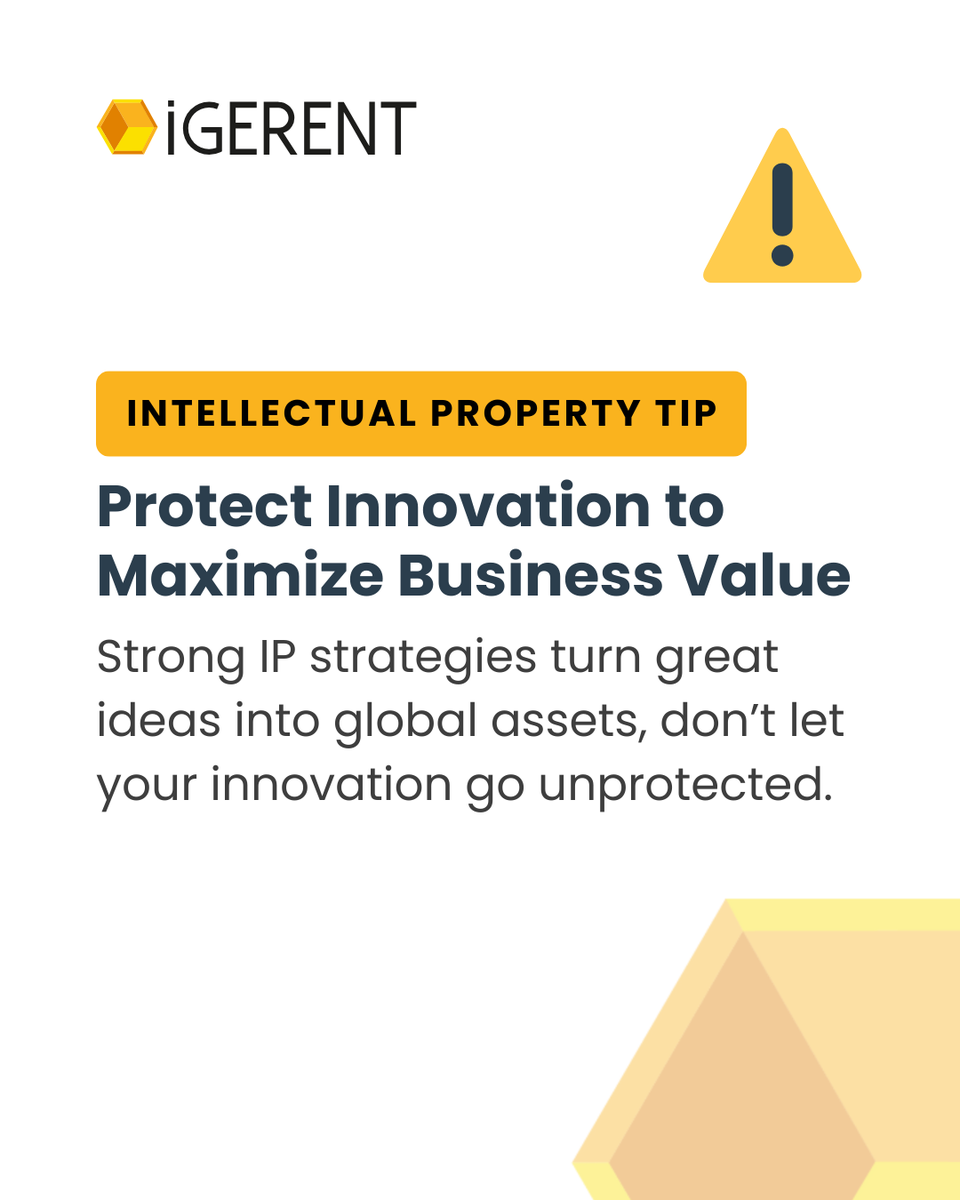 igerent's tweet photo. Trademarks, patents, copyrights…
The biggest mistake isn’t choosing the wrong one,
it’s not understanding the difference at all.

Start with the basics 👇
🔗 https://t.co/v9jiNinELF

#iptips #intellectualproperty https://t.co/Qpb0L2VNOH