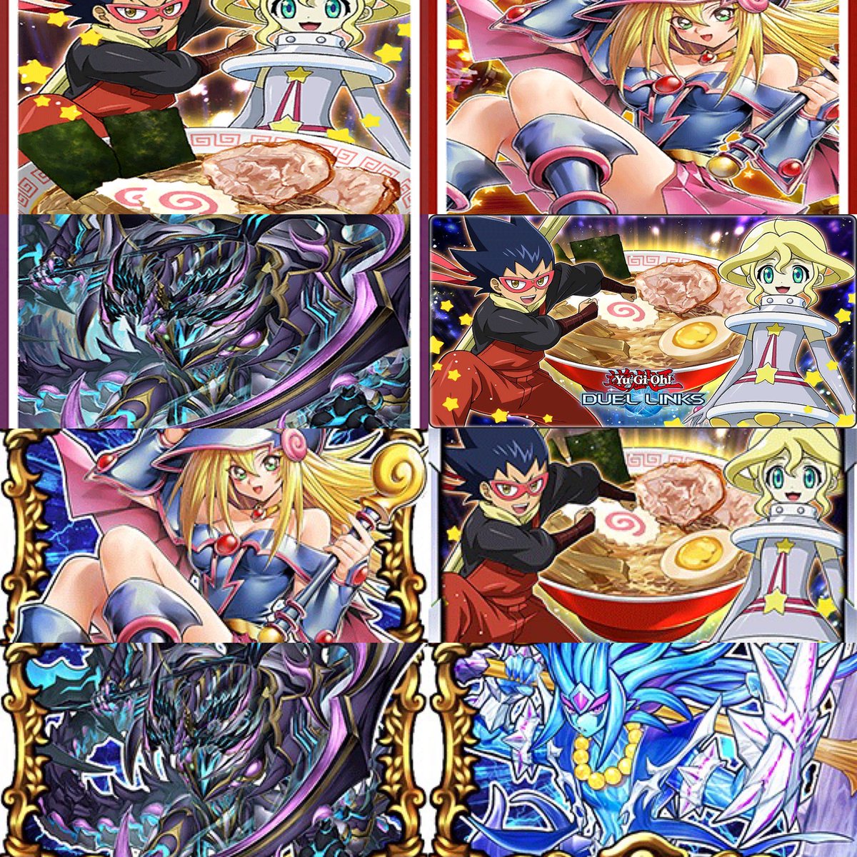 Here is card sleeves, game mat, icons and two bundles icons and card sleeves,  game mat. Event too and for structure deck also.