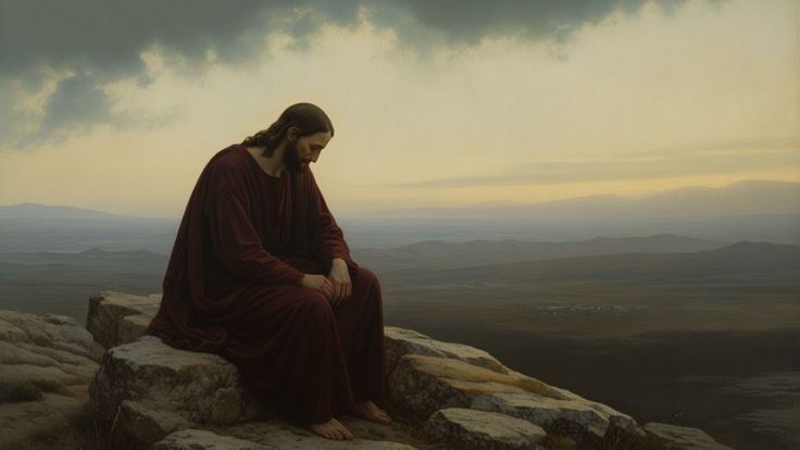 Hated by His enemies. 

Betrayed by His friends. 

Yet died for them both.