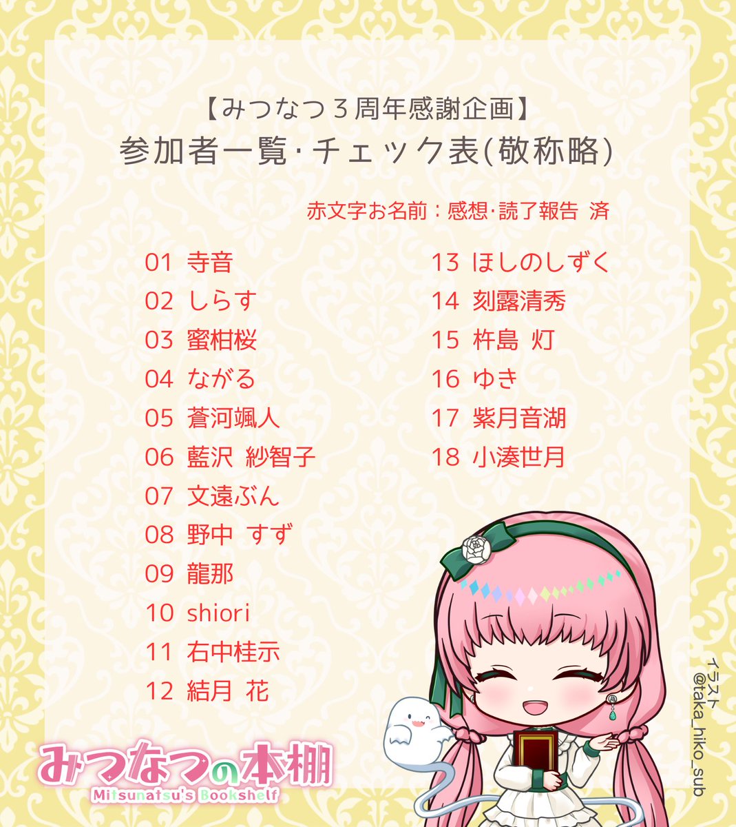 みつなつ📚🌸web小説系Vtuber tweet media