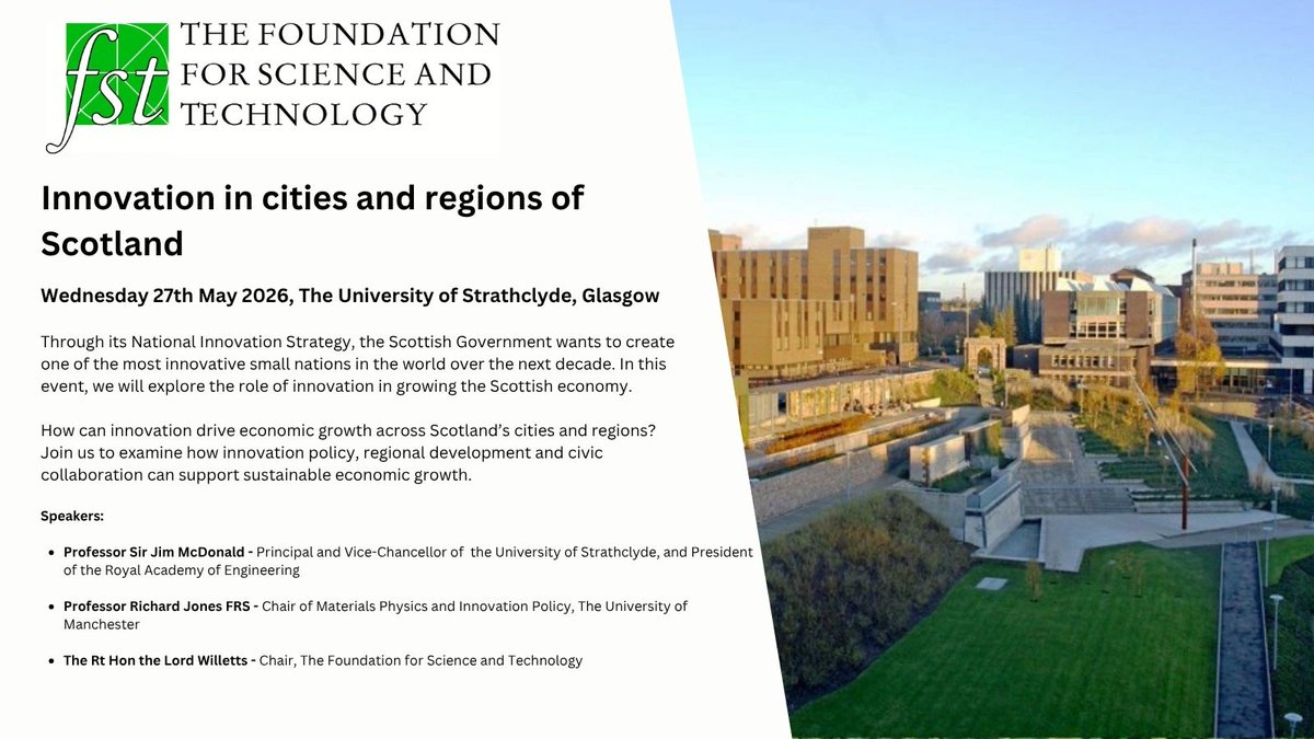The Foundation for Science and Technology tweet media