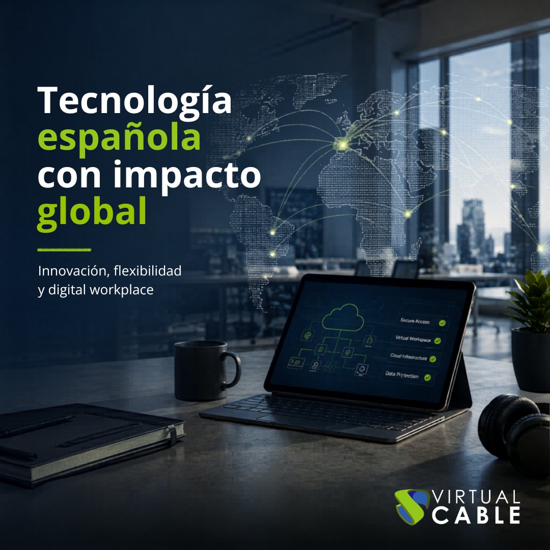 VirtualCable_'s tweet photo. 🇪🇸 La tecnología española lleva años compitiendo en entornos internacionales altamente exigentes

En este especial “Made in Spain”, @Director_TIC  repasa la evolución de Virtual Cable y el papel de UDS Enterprise en el ámbito del digital workplace

🔗https://t.co/8FQHkmdKfj

#VDI https://t.co/NHhk7xLLql