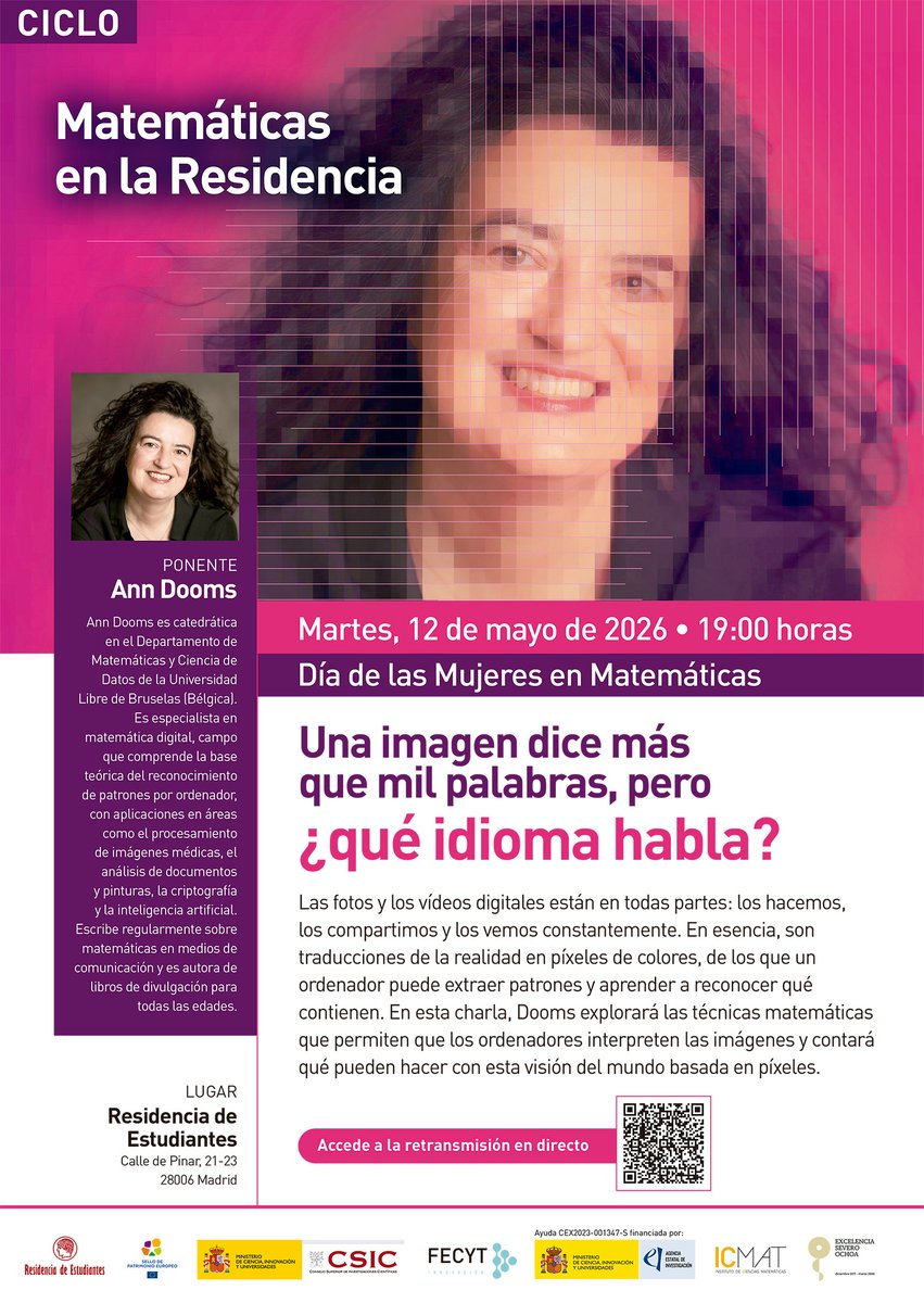 Inst. de Cc. Matemáticas tweet media