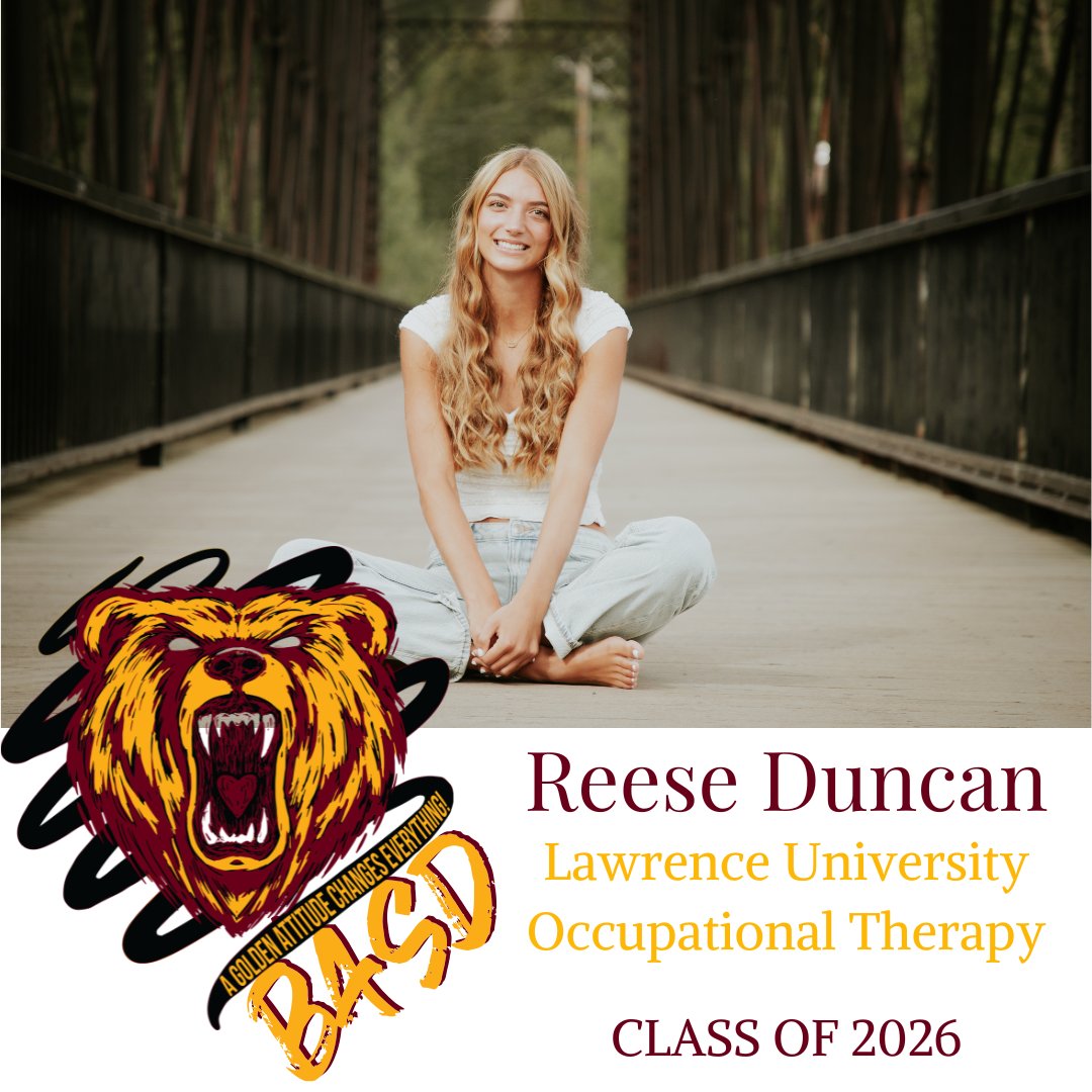 BarronAreaSD's tweet photo. We’re celebrating our incredible Barron seniors as they get ready to graduate! 🎓️

Let’s show these students how proud we are:

❤️ Reese Duncan
💛 Linsey Balts

#WeBackTheBears #ClassOf2026 https://t.co/2ZsWVEGDot