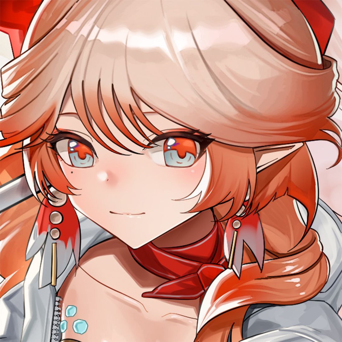 「再掲 遥(ハルカ) #明日方舟 #アークナイツ」|蒼井千代のイラスト
