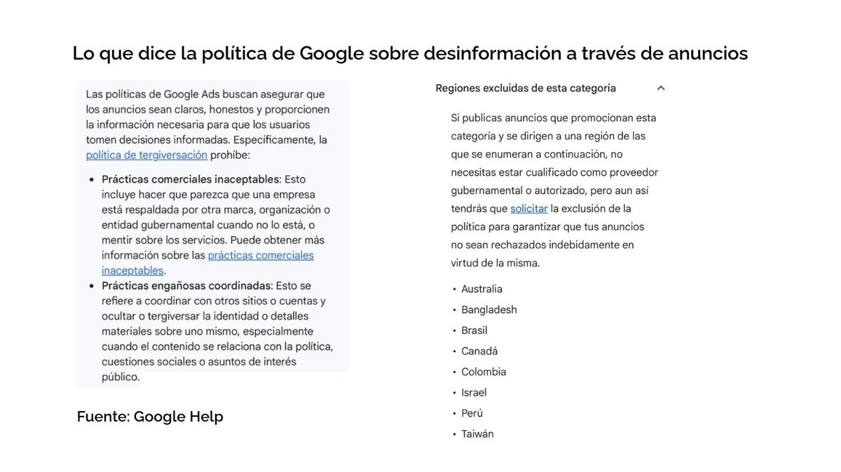 El <a href="/Miticpy/">MITIC Paraguay</a> MINTIÓ, cómo se lo dije al aire al ministro <a href="/gvillate/">Gustavo Villate</a>.

La viceministra <a href="/Alealbospino/">Alejandra Duarte Albospino</a> nos pasó UN MONTAJE que no corresponde fielmente a lo establecido en la Política de Google.

Esto es lo que nos pasó, un MONTAJE ⚠️