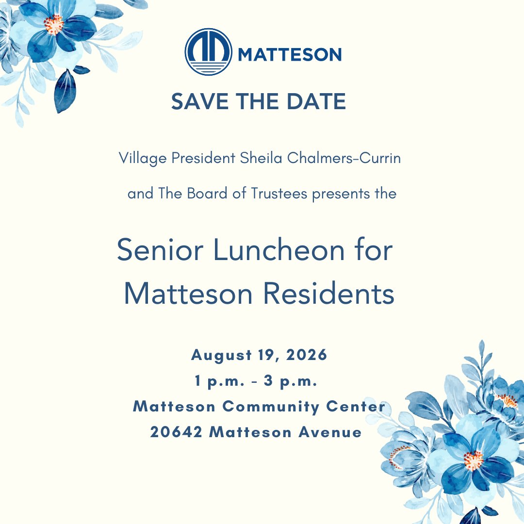 Village of Matteson tweet media