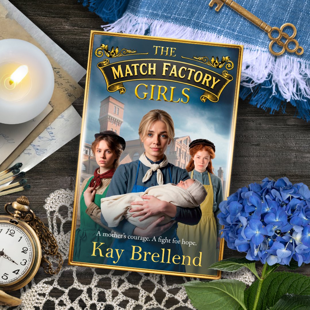 BoldwoodBooks's tweet photo. Discover #TheMatchFactoryGirls by @KayBrellend, a heart-pounding Victorian industry saga of courage, survival and redemption. Perfect for fans of Rosie Goodwin, Dilly Court and Daisy Styles ✨

Start reading today: https://t.co/3AOtBBEdr9 https://t.co/cn3CvUu0gD