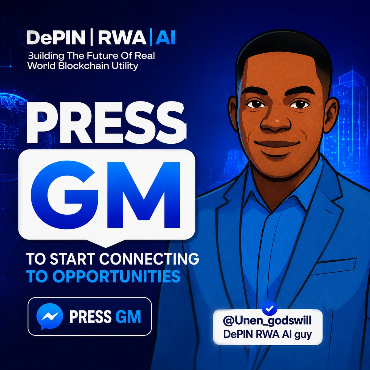 unen_godswill's tweet photo. Let's connect GM GM #web3

My profile will tell you all about me.

Let's deal https://t.co/AIK2H9ciYU