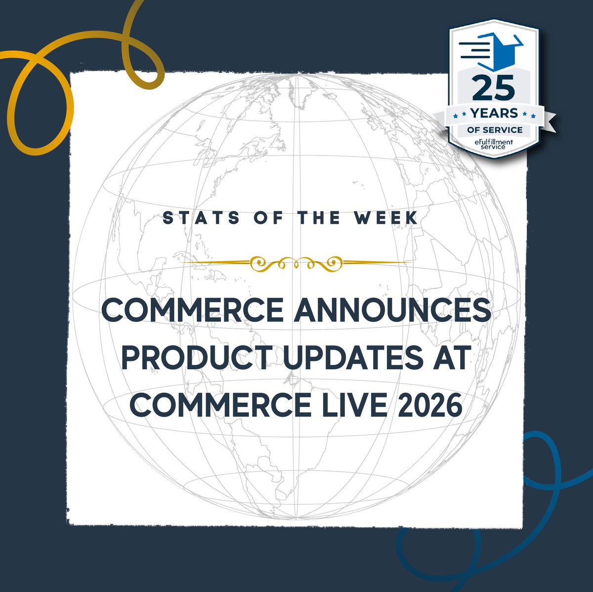 eFulfillService's tweet photo. 💊 Stat of the week; Commerce announces product updates at Commerce Live 2026

#Ecommerce #SmallBusiness #3PL #FulfillmentServices #CustomerLoyalty #FulfillmentSuccess #BusinessGrowth #InventoryManagement #OrderProcessing #WarehouseManagement  #AI #eCommerceGrowth #OnlineSales #S https://t.co/gOIKCIb2xl