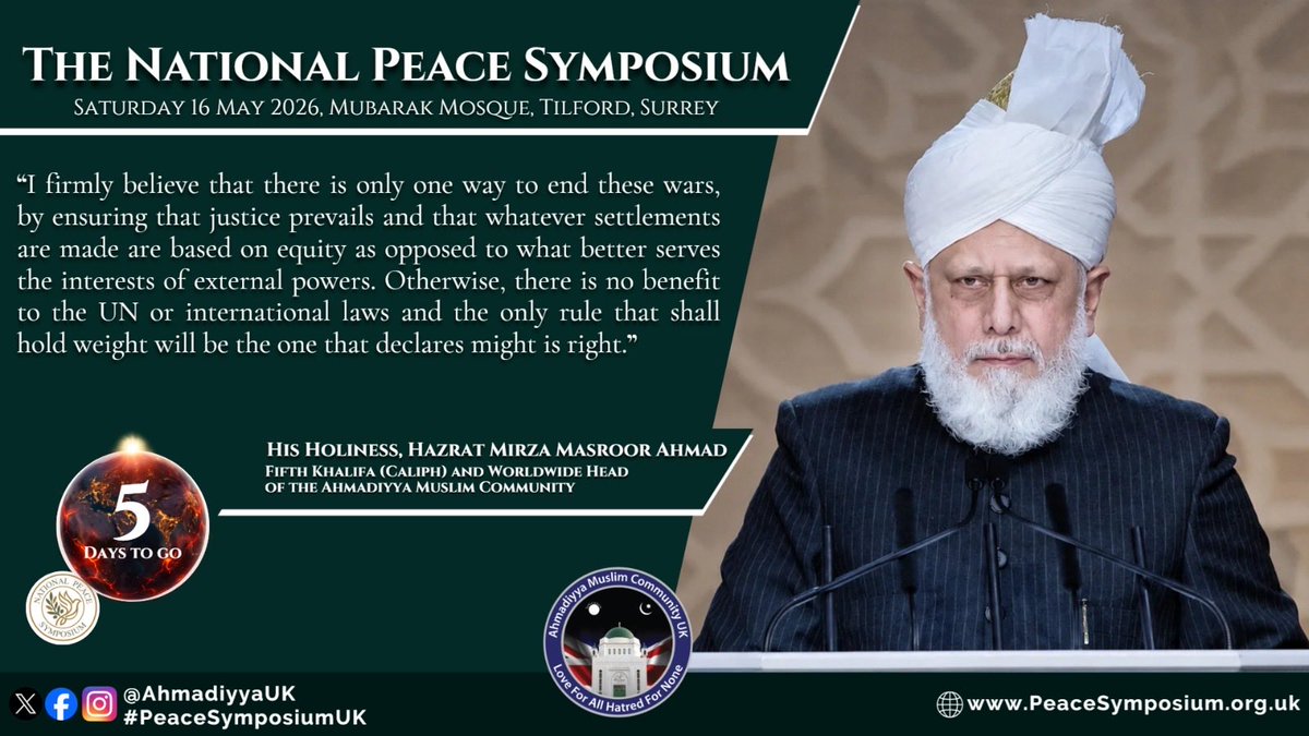 Ahmadiyya UK tweet media