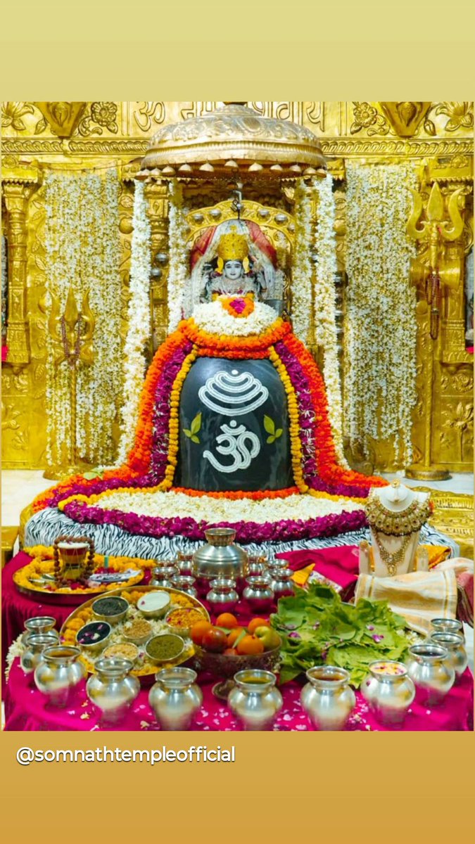 Raa_Navghan's tweet photo. सोमनाथ मंदिर के पुनर्निर्माण के 75 वर्ष पूर्ण होने के अवसर पर आयोजित सोमनाथ अमृत महोत्सव की हार्दिक शुभकामनाएँ।

#SomnathAmritMahotsav
#Somnath75Years
#SomnathAmritParv
#SomnathTemple
#सोमनाथ_अमृत_महोत्सव
#प्रथम_ज्योतिर्लिंग 
#SpiritOfIndia
@Somnath_Temple 
@GujaratTourism https://t.co/M3DFTcMCBL