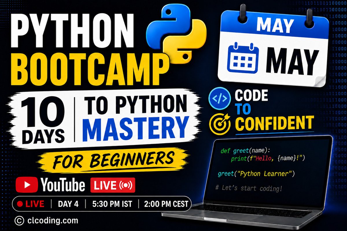 Python Coding tweet media