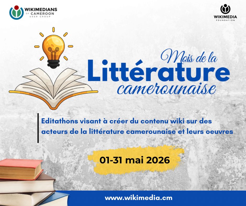 Wikimedians of Cameroon User Group tweet media