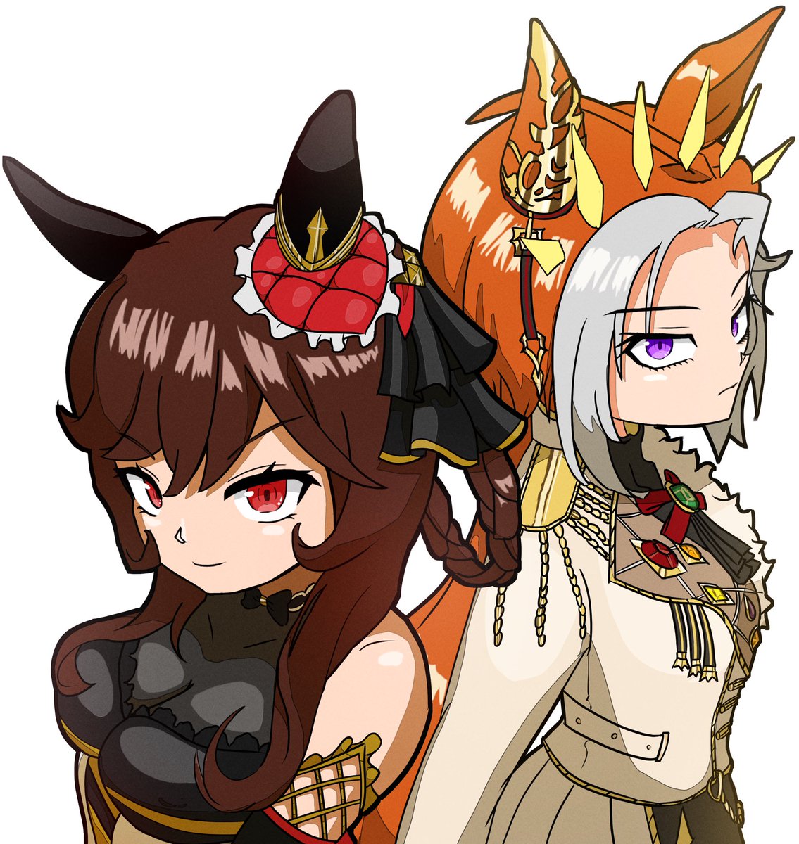 最強vs最強 #ジェンティルドンナ #オルフェーヴル #ウマ娘