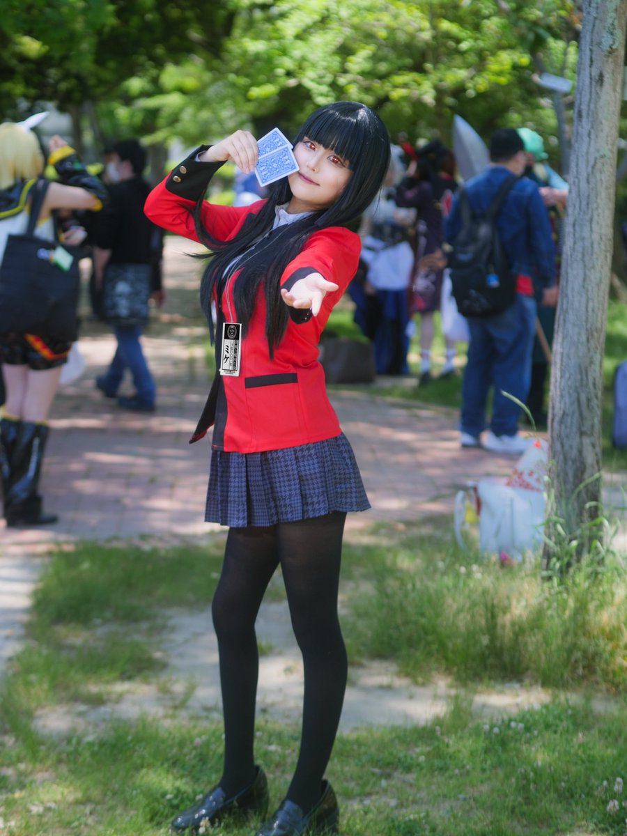 さァ

賭け狂いましょう！

Yumeko.Jabami

 #いつアニ