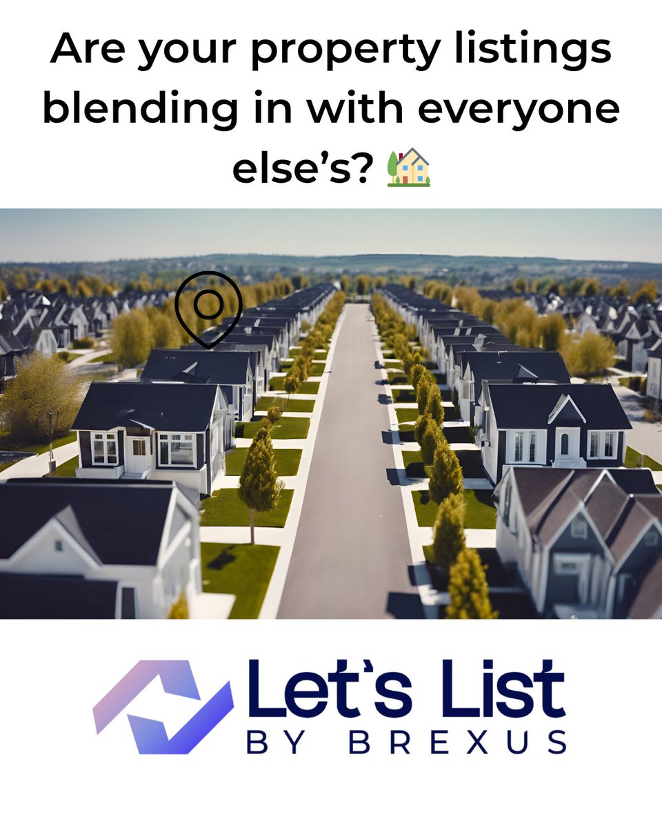 JasonJakus's tweet photo. Are your listings blending in? That is a problem.

In a market where attention moves fast, your listing cannot afford to look like every other property online.

Let’s List by Brexus gives REALTORS® a smarter way to create more visibility on autopilot, with AI-powered listing marketing tools built to help your homes stand out, move faster, and get noticed by the right buyers. Better content. 

Better exposure. Less manual work.Your listing deserves more than a sign in the yard and a recycled caption.

Check out Let’s List today. https://t.co/fiKjFuqJHS

#LetsList #BrexusSolutions #Realtors #RealEstateMarketing #ListingMarketing #RealEstateTech #PropTech #AIRealEstate #RealEstateAgents #RealtorLife #HomesForSale #MarketingAutomation #IronAndEmber #ForgedForTheBold
