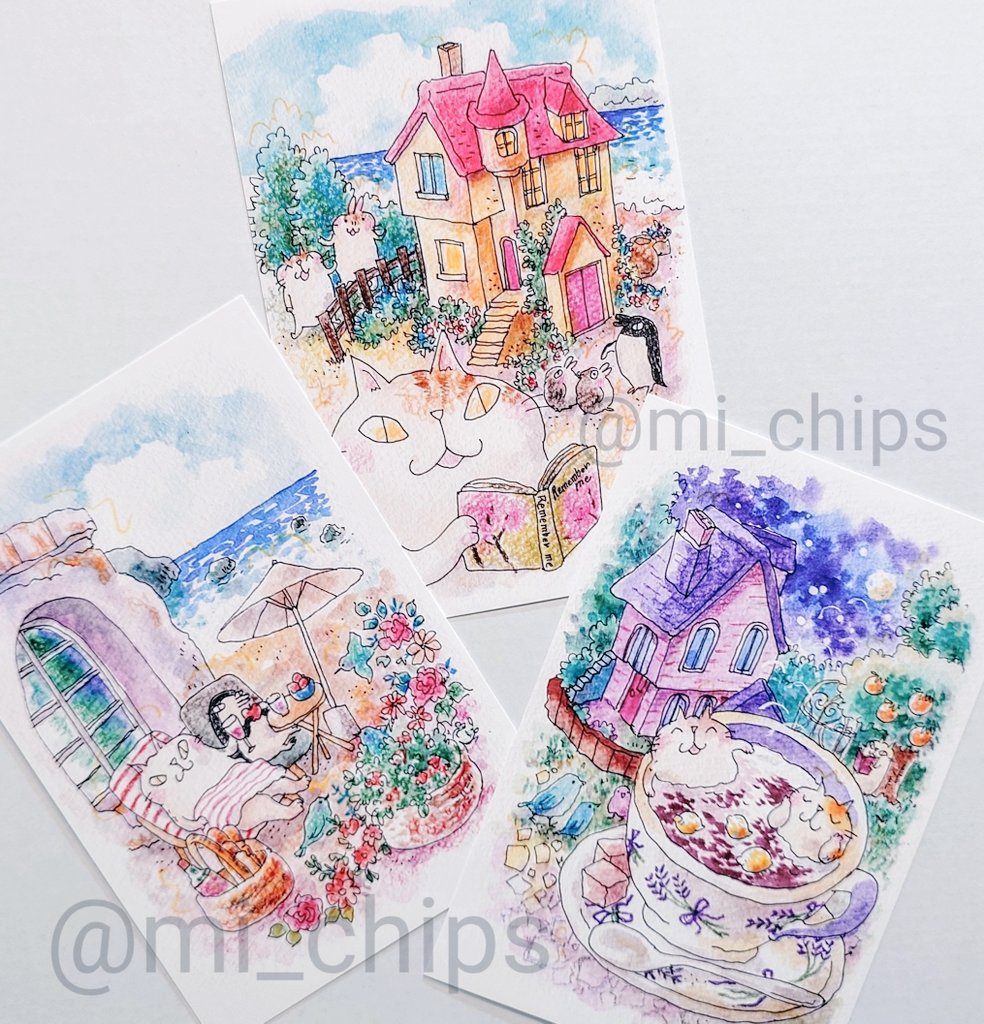 とても…圧倒的に大好きなイラストレーター様✨ 吉沢深雪先生から