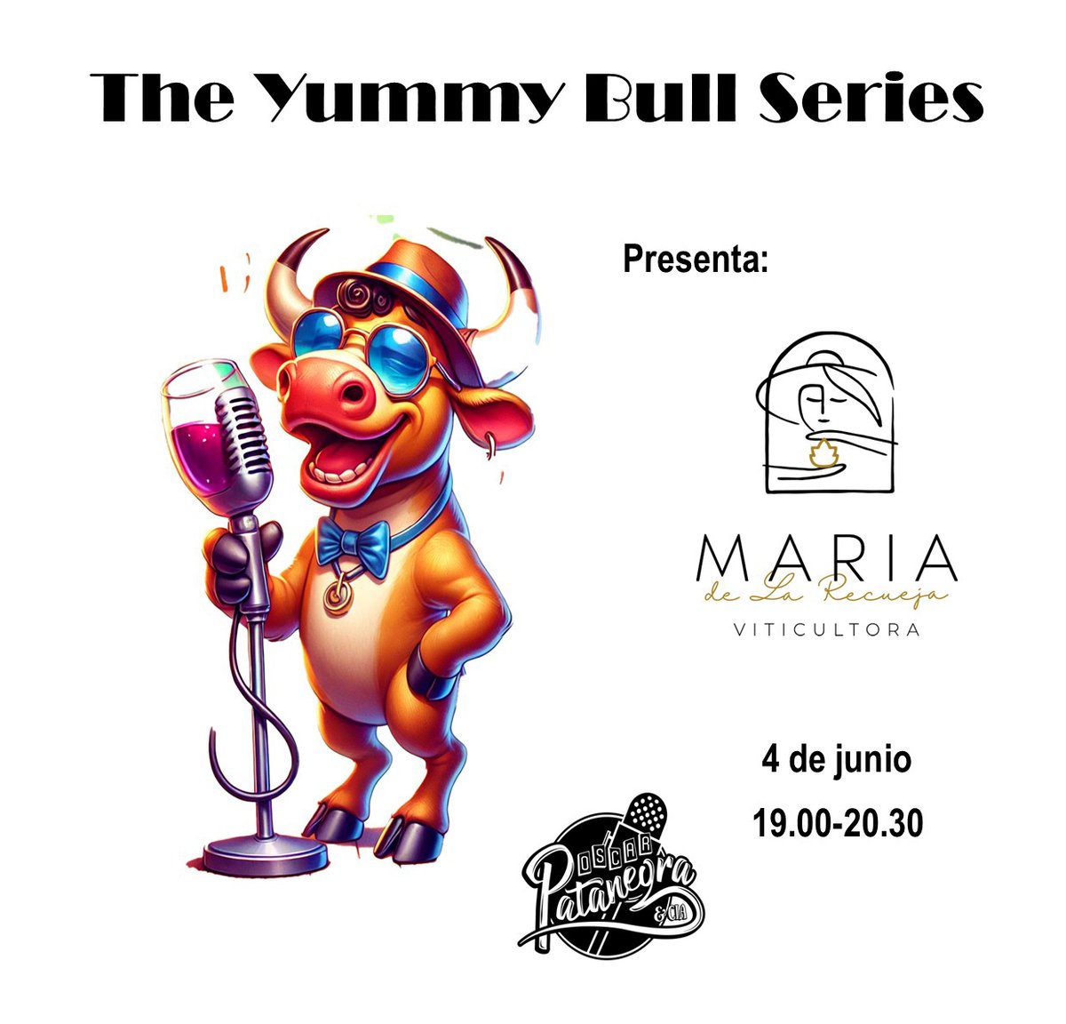 yummybull's tweet photo. -¡The Yummy Bull Series está de vuelta! En esta ocasión nos lanzamos a la versión más innovadora de los vinos manchegos de la mano de María de La Recueja. Una joven promesa que comunica con una pasión desbordante. 
-Los acompañaremos de unas tapas para hacer la experiencia más divertida. 

-📅 4 de junio de 2026 
-⏰ 19:00 – 20:30 h 
-📍 Sala Oscar Pata Negra · Madrid 🎟️ 25 € ·  
Podéis comprar vuestras entradas aquí:
https://t.co/ahug7sGpeX

-Y si estáis interesados en quedaros a cenar después de la cata podéis hacer vuestra reserva aquí:
https://t.co/RQHIuY7MHn