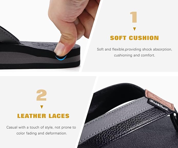 EibarShop's tweet photo. KuaiLu Men's Yoga Mat Leather Flip Flops with Arch Support Comfortable Cushion Walking Thong Sandals Slip On Indoor Outdoor
https://t.co/7O9MIOzqjJ https://t.co/lPPYDMhU2n