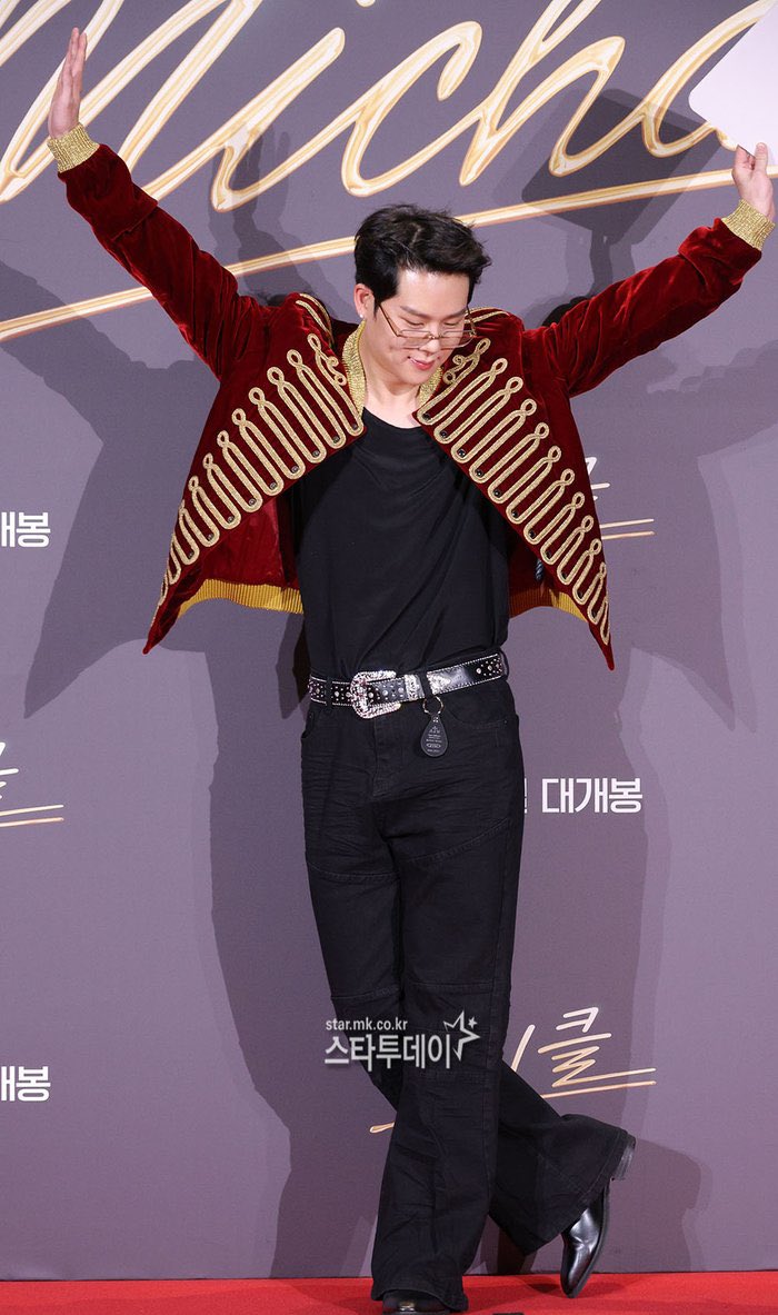 Jooheon on “Michael” movie VIP Premiere red carpet #주헌 #JOOHONEY