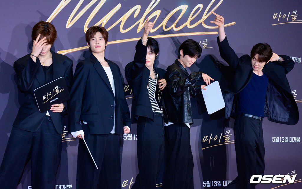 260511 #RIIZE Eunseok, Sungchan, Wonbin, Sohee, and Anton at the VIP Premiere of ‘Michael.’