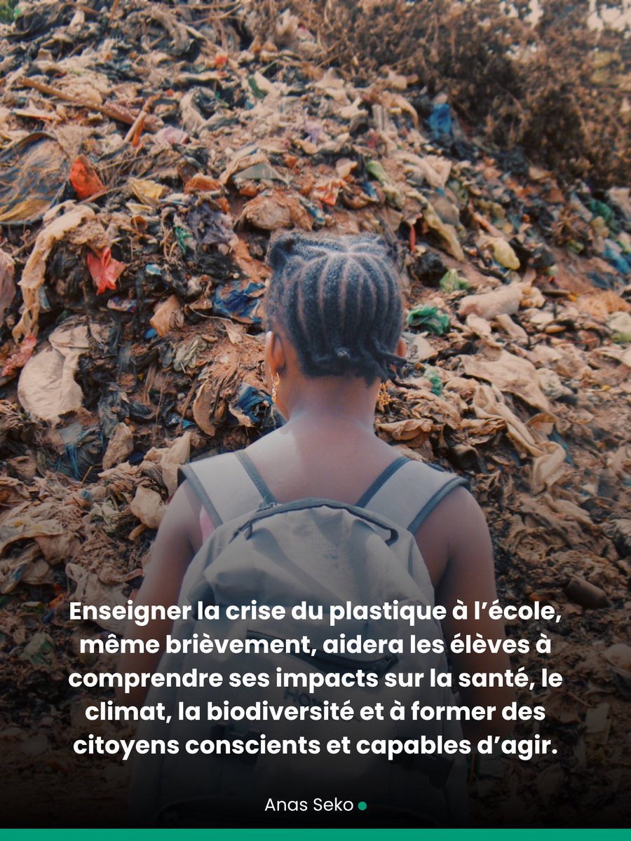 anas_seko229's tweet photo. Nous devons enseigner la crise systémique du plastique dans les écoles car elle touche : la santé, le climat, les communautés pauvres, la biodiversité, la gestion des déchets ect.

#AnasSeko https://t.co/rb25MA5fmO
