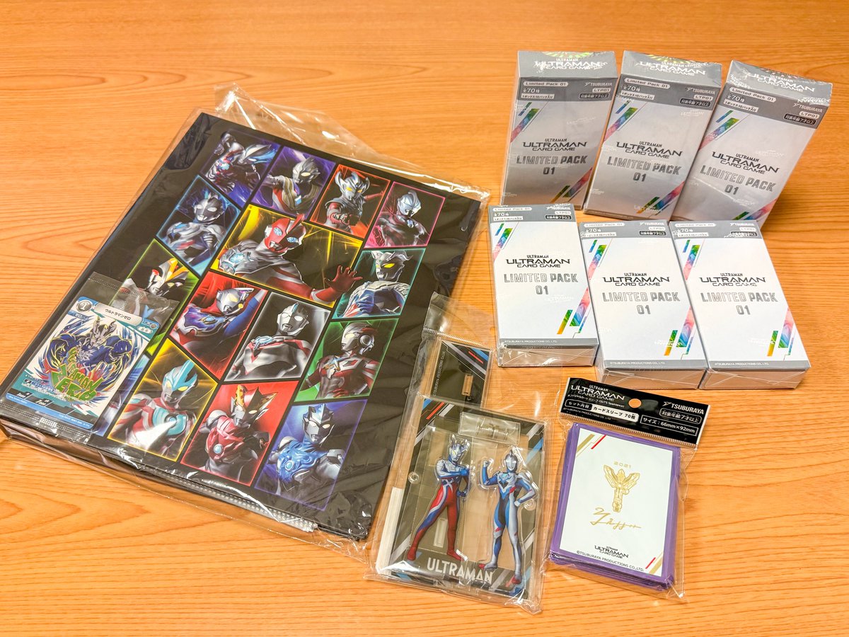 ウルトラマンカードゲーム 『リミテッドパック』 6箱でSP1枚出た