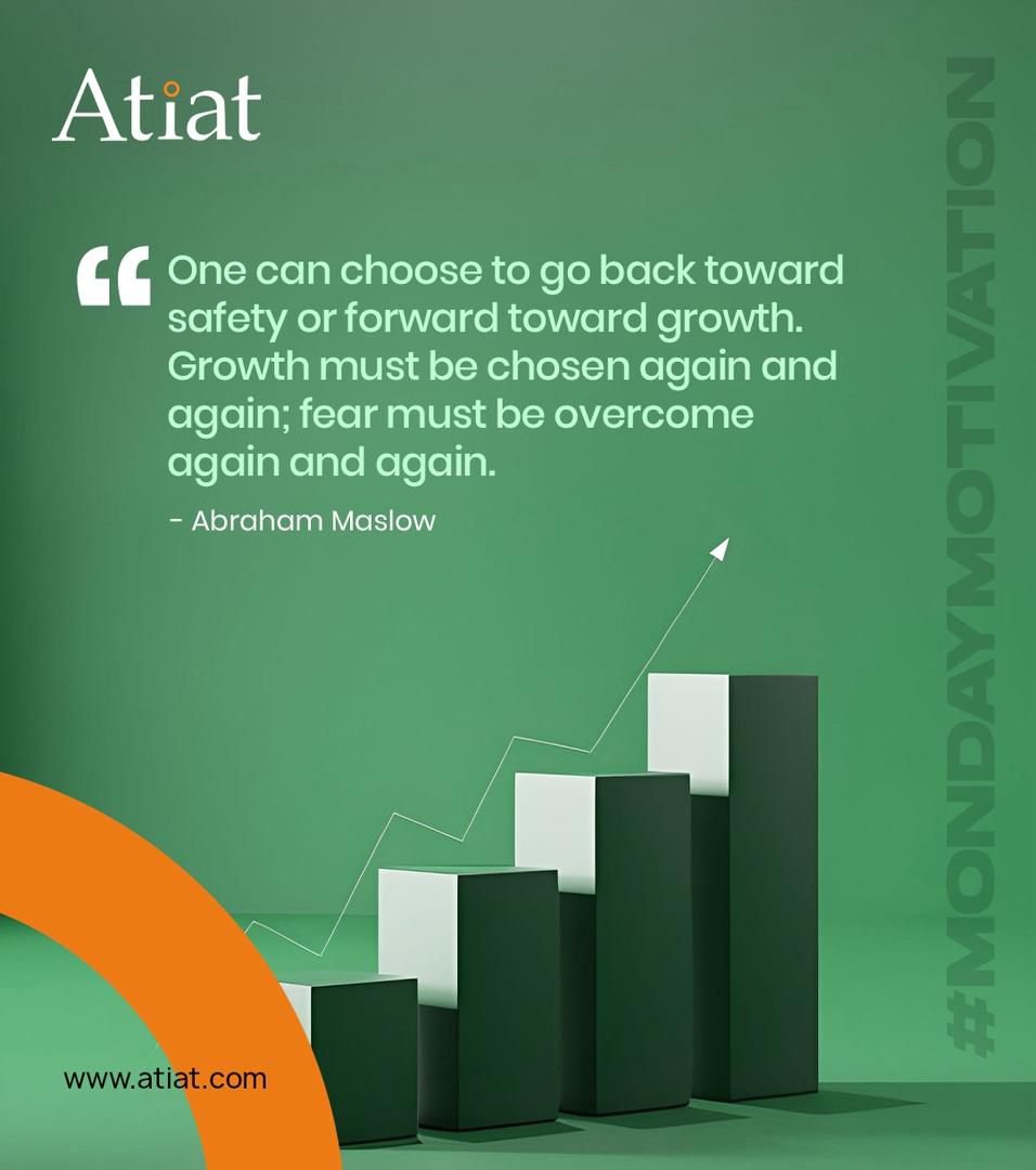 AtiatLeasingLtd's tweet photo. Growth doesn’t happen by chance, it comes from consistently choosing progress over fear, comfort, and limitations.

#Atiatlimited
#mondaymotivation https://t.co/4opOz5mFmT