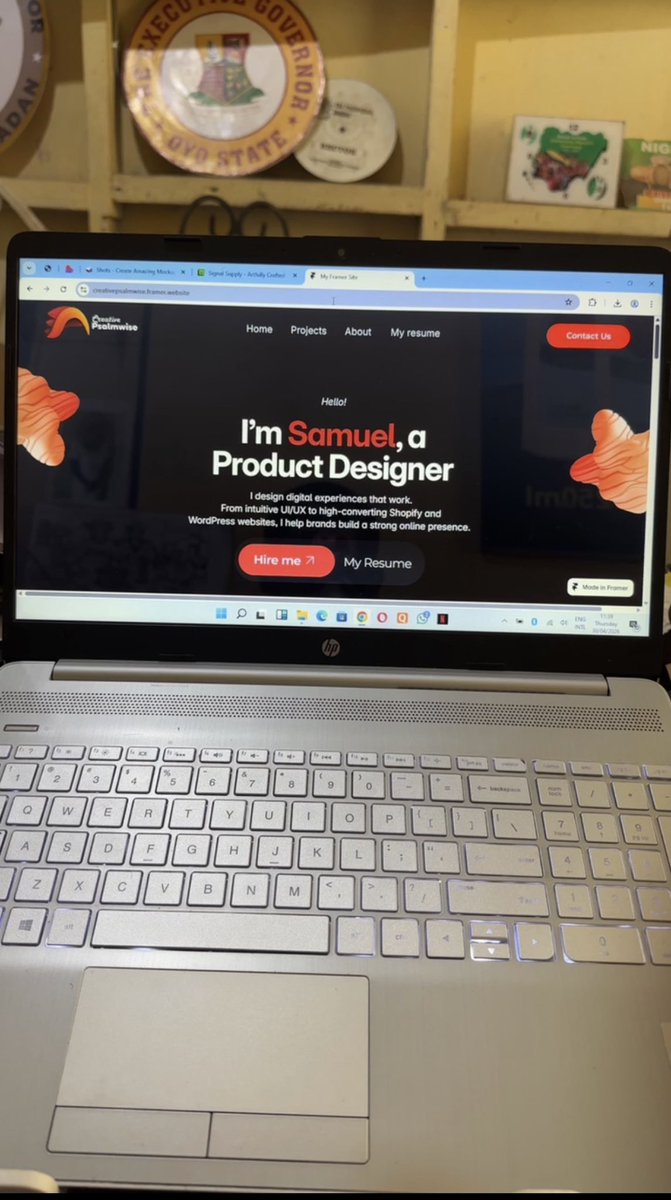 Psalmwisee's tweet photo. I’m a Product Designer helping brands turn clicks into customers. From UI/UX to Shopify &amp; WordPress websites that don’t just look good, they convert.

If your website isn’t bringing in leads or sales, I’m your go to person.

#ProductDesign #WebDesign #UIUX #Shopify #WordPress https://t.co/Jfhg61qyeL