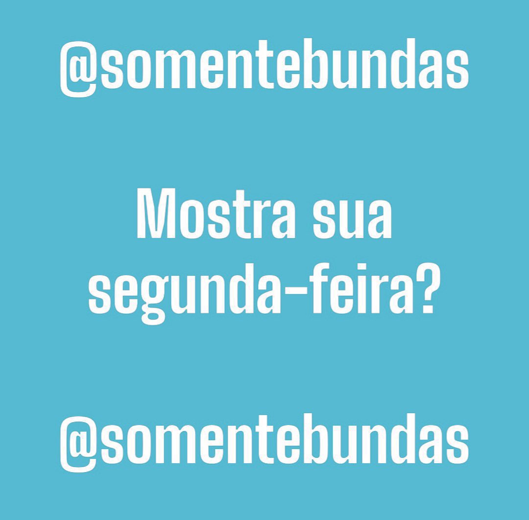 Somente Bundas tweet media