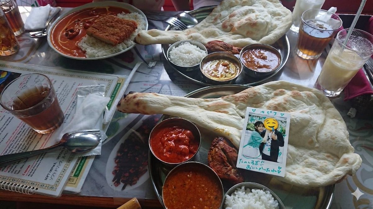 nepia2009's tweet photo. 今日の夜は久し振りの元祖カレー部活動！
カレー🍛うまー😆
チェキは隙をみて！ https://t.co/drTBkHctHu