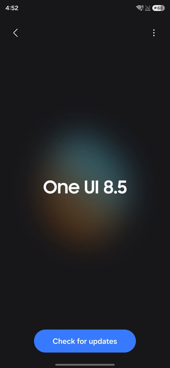 rjsurajnarayan's tweet photo. Finally Updated 😊 One UI 8.5 Stable on Galaxy S25 Ultra 📲 https://t.co/IvWjVnB3Ci