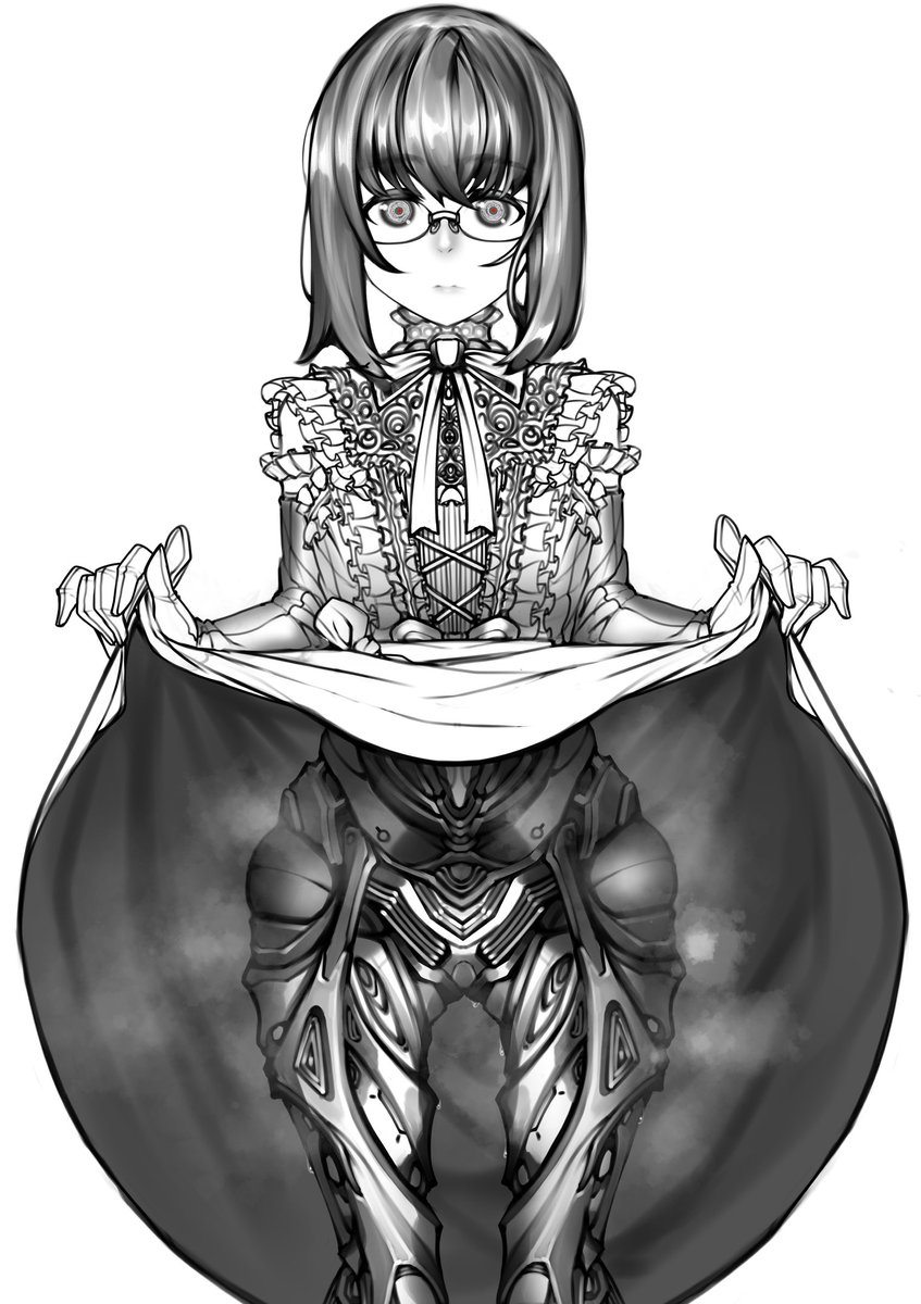 daren753's tweet photo. 昨日メイドの日だったらしいので今更ながら便乗して
メガネロボ娘メイドの過去絵再掲 https://t.co/By9UK4651s