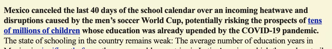 idea2go's tweet photo. We're living in a world where it's OK for Soccer to disrupt education but it would be unthinkable for education to disrupt soccer. https://t.co/0hPfTakHds