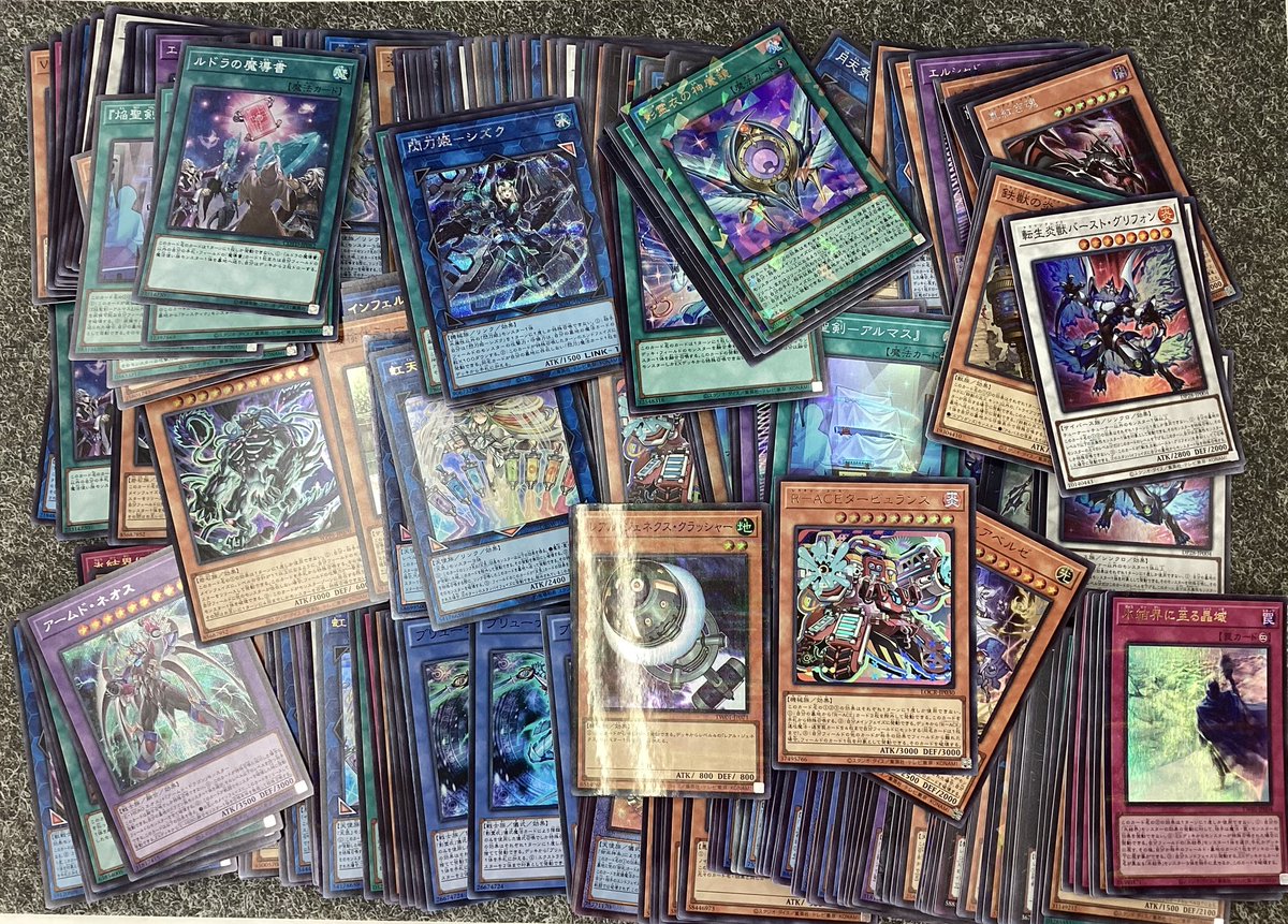 遊☆戯☆王【不要カードストレージまとめ売りセット⑥】1枚辺り30〜40円ほど！ 🧸#遊戯王 ストレージ🛼 レアカード✨ たくさん追加しました❤️‍🔥 お