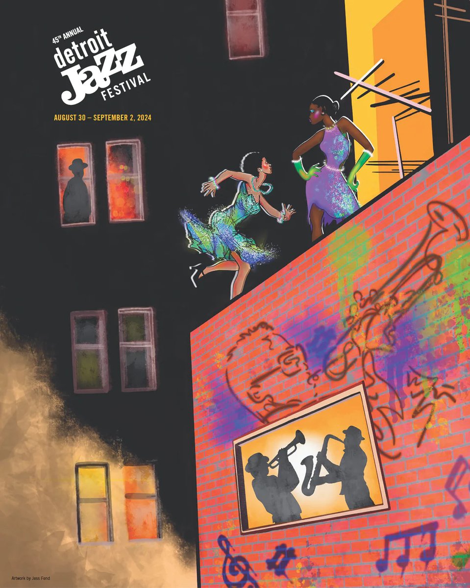 detroitjazzfest's tweet photo. ARTISTS! 🧑‍🎨 The Detroit Jazz Festival Foundation is pleased to announce a call for poster design submissions for the 2026 Detroit #Jazz Festival.
$2K cash prize and perks. Find out more here: https://t.co/tBvXbbYCgh https://t.co/JbSkVzogpB