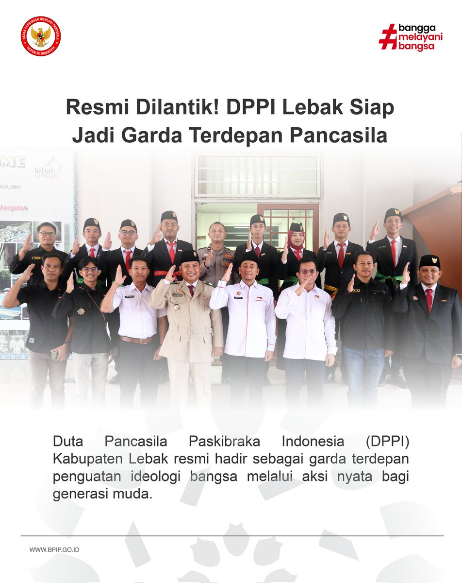 Badan Pembinaan Ideologi Pancasila tweet media