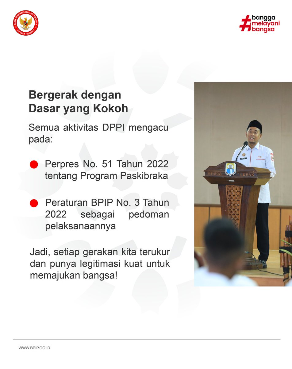 Badan Pembinaan Ideologi Pancasila tweet media