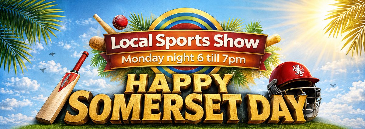 CathyJaneSport1's tweet photo. From the @Abbey_104 #LocalSportsShow. Our show is sponsored by @_yellowbox of Yeovil. https://t.co/333OBBT2f2