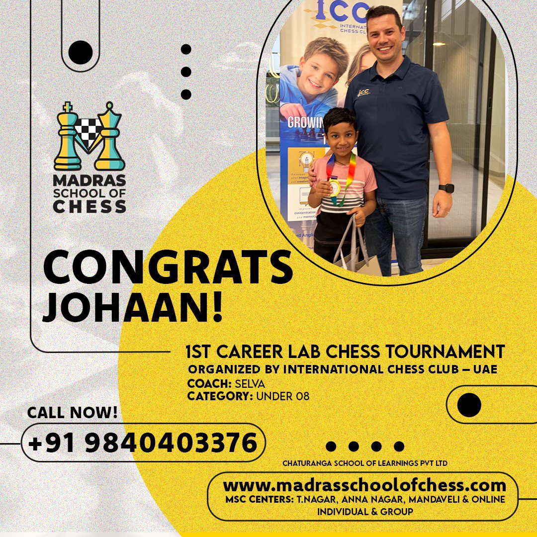 Madras School of Chess tweet media
