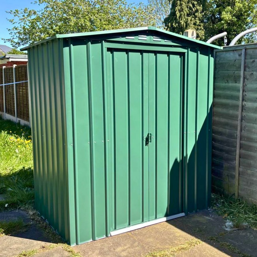 jgardensupplies's tweet photo. 🏡 New shed days are the best days!
Here are 4 of our latest installations — stylish metal sheds and practical plastic sheds, now ready for our customers to enjoy.
Which style would you choose… metal or plastic? 👀
#ShedGoals #MetalStorage #PlasticStorage #OutdoorLiving #Shed https://t.co/9l8jdVJORq