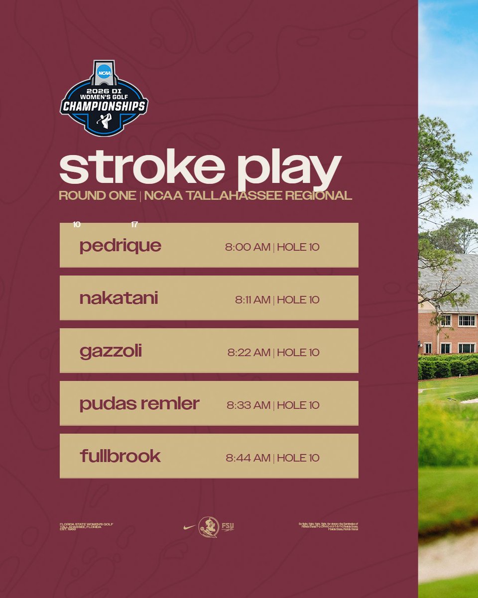 FSU Golf tweet media