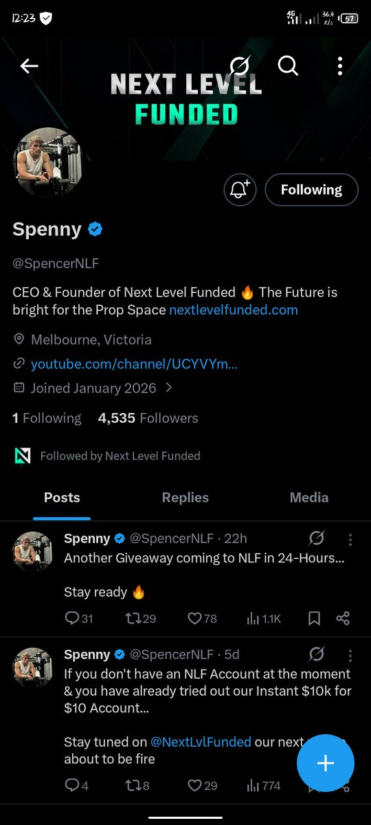 blaccBod's tweet photo. @NextLvlFunded @SpencerNLF All done @NextLvlFunded @SpencerNLF 
🙏🙏
@4RRtarget 
@thissdax 
@CableAnalyst https://t.co/2yDDaQkqOE