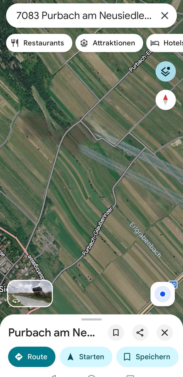 befihu's tweet photo. Funny how Google Maps blurs the planes leaving chemtrails... 
#chemtrails #googlemaps https://t.co/RHdZeHA0YF