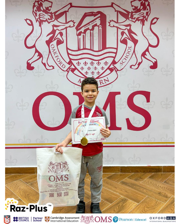 CleverTech5's tweet photo. 🎉 Congratulations to Youssef Ahmed Mohamed Nageeb 🎉

We are proud to celebrate Youssef for achieving Top Student at Egypt Modern School in the 5th Egypt Reading Competition. 📚✨

Well done! 👏

@LearningAtoZ 
#readingcompetition #Egypt https://t.co/aQ3wIldlrX