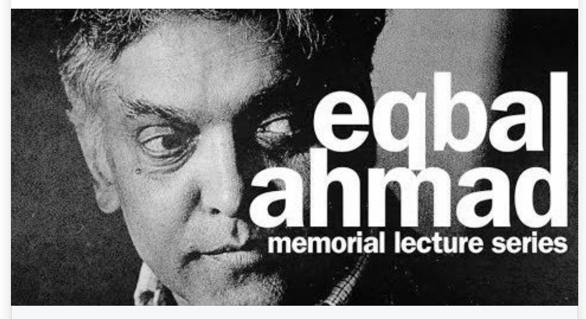 The Eqbal Ahmad Project tweet media