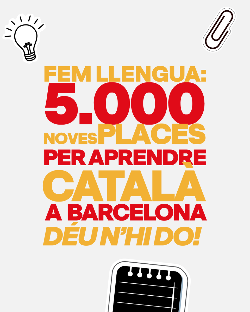 A Barcelona, més català que mai!