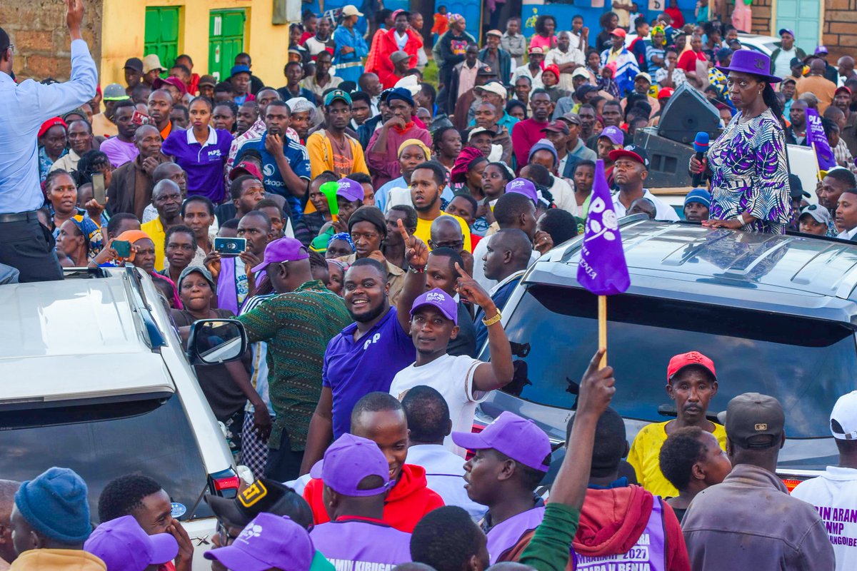 PLPartyKenya's tweet photo. Nguruki has spoken๐
The call for change grows louder.
#TuunganeTujikomboe #PurpleTrain #MarthaKarua2027 https://t.co/BMrEKJd9Df